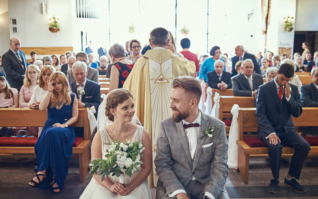 Fotoreportaż ślubny w Pałacyku Otrębusy